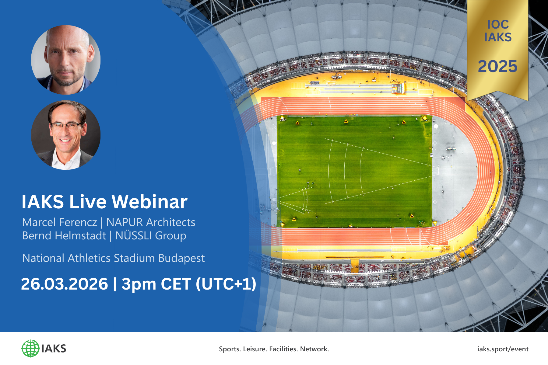 IAKS advert for webinar