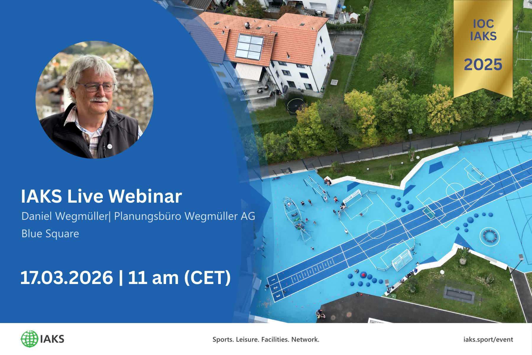 Advert for IAKS Webinar