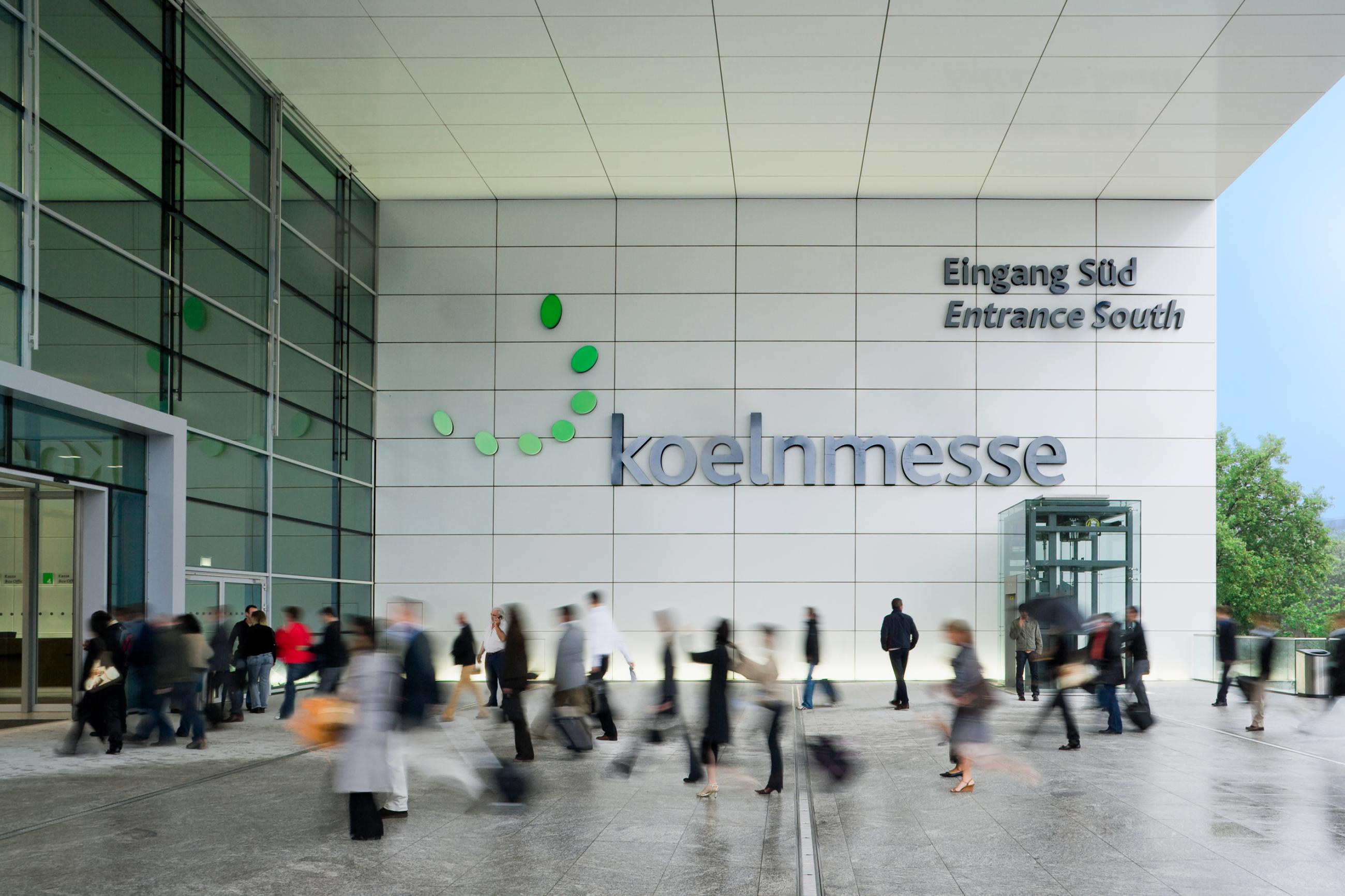 Entrance to koelnmesse south